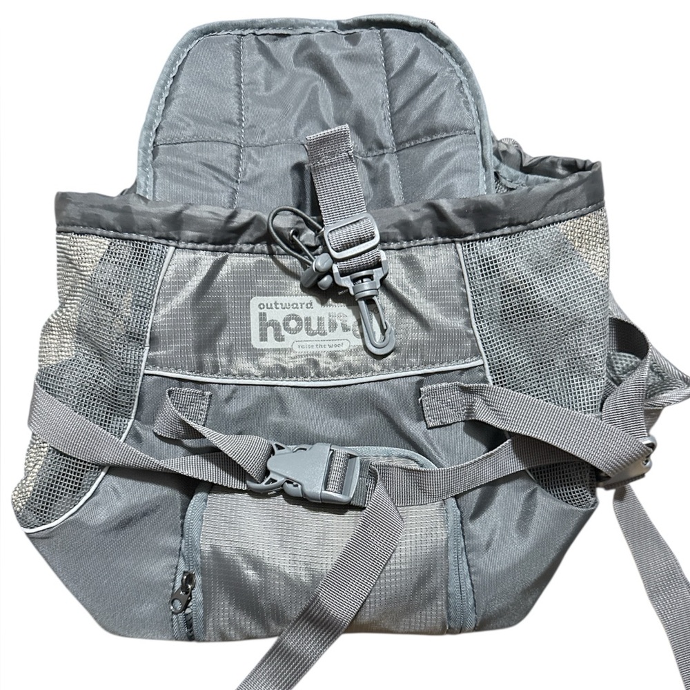 Outward hound Front Carrier for Dogs, Color Gray, Small